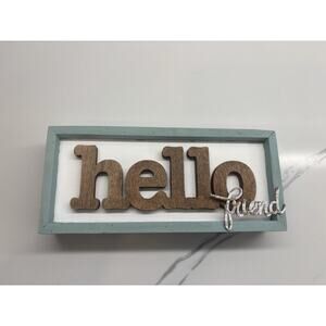 Unique Shabby Chic French Cottage Core Signs Shelf Sitter Rustic Farmhouse Decor